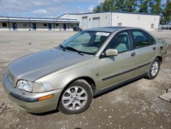 Salvage cars for sale at Arlington, WA auction: 2002 Volvo S40 1.9T
