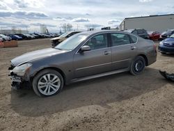 Salvage cars for sale at Rocky View County, AB auction: 2009 Infiniti M35 Base