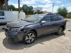 Salvage cars for sale at Gaston, SC auction: 2020 Subaru Outback Touring