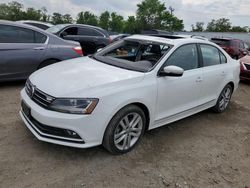 Salvage cars for sale from Copart Baltimore, MD: 2017 Volkswagen Jetta SEL