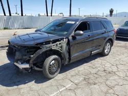 Salvage cars for sale from Copart Van Nuys, CA: 2021 Ford Explorer XLT