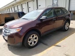 Salvage cars for sale from Copart Louisville, KY: 2012 Ford Edge SE