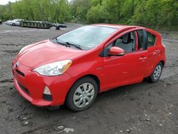 Salvage cars for sale from Copart Marlboro, NY: 2012 Toyota Prius C