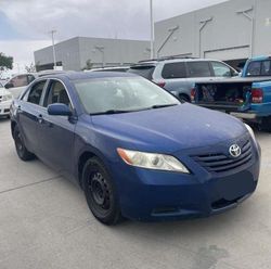 Salvage cars for sale from Copart Anthony, TX: 2007 Toyota Camry CE