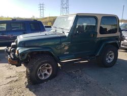 Salvage cars for sale from Copart Littleton, CO: 2000 Jeep Wrangler / TJ Sahara