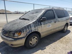 Salvage cars for sale at North Las Vegas, NV auction: 2002 Toyota Sienna LE