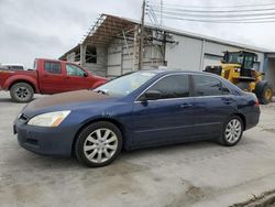 Salvage cars for sale from Copart Corpus Christi, TX: 2007 Honda Accord EX
