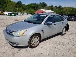 Salvage cars for sale from Copart Mendon, MA: 2009 Ford Focus SEL
