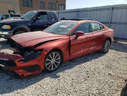 Salvage cars for sale from Copart Kansas City, KS: 2019 Volvo S60 T5 Momentum