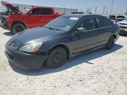 Salvage cars for sale at Haslet, TX auction: 2005 Honda Accord LX