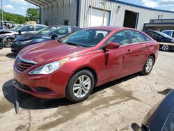 Hyundai Sonata GLS salvage cars for sale: 2011 Hyundai Sonata GLS