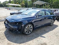 Salvage cars for sale at Savannah, GA auction: 2018 Lincoln MKZ Reserve