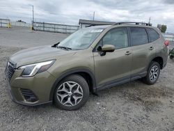 Salvage cars for sale from Copart Airway Heights, WA: 2022 Subaru Forester Premium