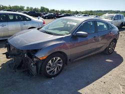 Salvage cars for sale at Cahokia Heights, IL auction: 2018 Honda Civic EX