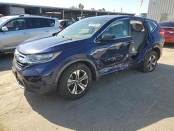 Salvage cars for sale from Copart Fresno, CA: 2017 Honda CR-V LX