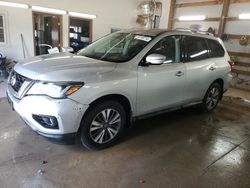 Salvage cars for sale at Pekin, IL auction: 2017 Nissan Pathfinder S