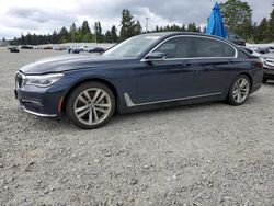 Salvage cars for sale from Copart Graham, WA: 2016 BMW 750 XI