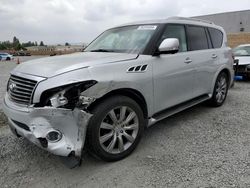 Vehiculos salvage en venta de Copart Mentone, CA: 2011 Infiniti QX56