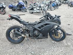 Salvage motorcycles for sale at Hueytown, AL auction: 2014 Kawasaki EX300 B