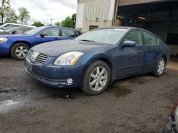 Salvage cars for sale at New Britain, CT auction: 2005 Nissan Maxima SE