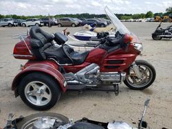 Salvage cars for sale from Copart Austell, GA: 2001 Honda GL1800 A