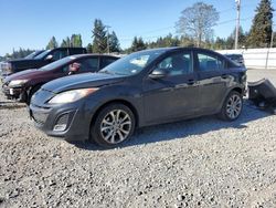 Salvage cars for sale at Graham, WA auction: 2011 Mazda 3 S