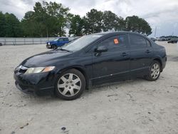 Salvage cars for sale at Loganville, GA auction: 2009 Honda Civic LX