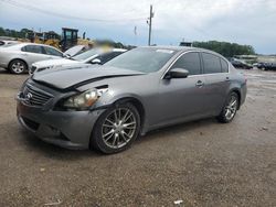 Salvage cars for sale at Montgomery, AL auction: 2010 Infiniti G37