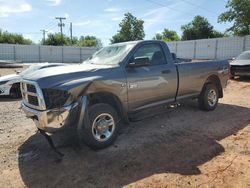 Salvage cars for sale from Copart Oklahoma City, OK: 2012 Dodge RAM 2500 ST