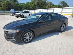 Salvage cars for sale from Copart Fort Pierce, FL: 2022 Honda Accord LX