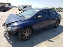 Salvage cars for sale at Grand Prairie, TX auction: 2011 Honda Civic VP