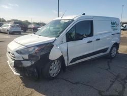 Salvage trucks for sale at Moraine, OH auction: 2019 Ford Transit Connect XLT