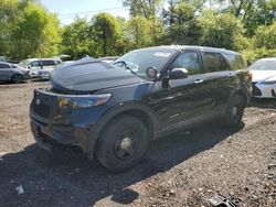 Salvage cars for sale at New Britain, CT auction: 2022 Ford Explorer Police Interceptor