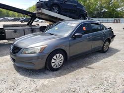 Salvage cars for sale at North Billerica, MA auction: 2010 Honda Accord LX