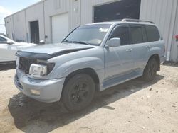 Salvage cars for sale at Jacksonville, FL auction: 2001 Toyota Land Cruiser