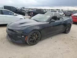 Salvage cars for sale at San Antonio, TX auction: 2017 Chevrolet Camaro SS