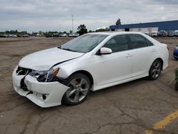 Toyota salvage cars for sale: 2012 Toyota Camry Base