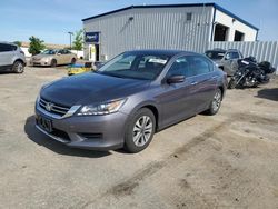 Salvage cars for sale from Copart Mcfarland, WI: 2015 Honda Accord LX