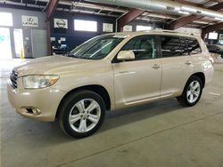 Toyota salvage cars for sale: 2010 Toyota Highlander Limited