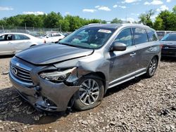 Infiniti salvage cars for sale: 2015 Infiniti QX60