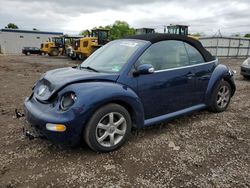 Salvage cars for sale at Hillsborough, NJ auction: 2005 Volkswagen New Beetle GLS