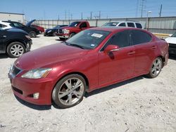 Salvage cars for sale from Copart Haslet, TX: 2009 Lexus IS 250