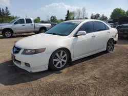 Salvage cars for sale at Bowmanville, ON auction: 2004 Acura TSX