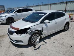 Salvage cars for sale from Copart Haslet, TX: 2014 KIA Forte EX