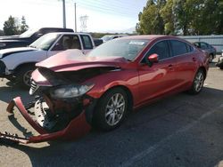 Salvage cars for sale from Copart Rancho Cucamonga, CA: 2016 Mazda 6 Sport