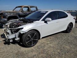 Salvage cars for sale at Antelope, CA auction: 2018 Toyota Camry XSE