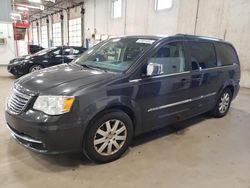 Salvage cars for sale at Blaine, MN auction: 2011 Chrysler Town & Country Touring L