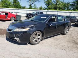 Salvage cars for sale at West Mifflin, PA auction: 2010 Acura TL