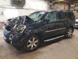 Salvage cars for sale at Casper, WY auction: 2013 Honda Pilot Touring