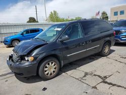 Salvage cars for sale at Littleton, CO auction: 2007 Chrysler Town & Country Touring